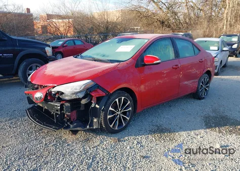 2018 Toyota Corolla L z USA, uszkodzony, nr VIN 2T1BURHE7JC027074
